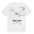 Markt Bibart karta t-shirt