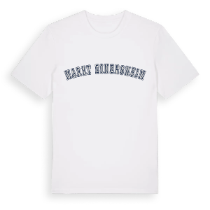 Markt Einersheim college t-shirt – ekologisk bomull t-shirt från Pinshirt