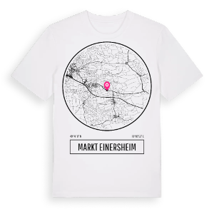 Markt Einersheim t-shirt – ekologisk bomull t-shirt från Pinshirt