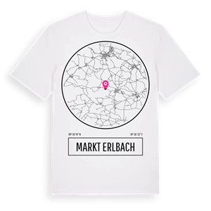 Markt Erlbach t-shirt – ekologisk bomull t-shirt från Pinshirt