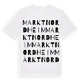 Markt Nordheim ordlek t-shirt