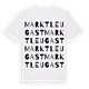 Marktleugast ordlek t-shirt
