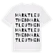 Marktleuthen ordlek t-shirt
