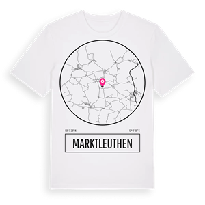 Marktleuthen t-shirt – ekologisk bomull t-shirt från Pinshirt