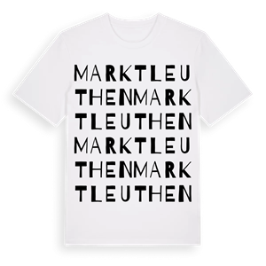 Marktleuthen ordlek t-shirt – ekologisk bomull t-shirt från Pinshirt