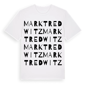 Marktredwitz ordlek t-shirt – ekologisk bomull t-shirt från Pinshirt