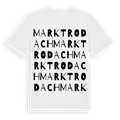 Marktrodach ordlek t-shirt