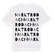 Marktrodach ordlek t-shirt