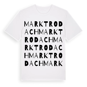Marktrodach ordlek t-shirt – ekologisk bomull t-shirt från Pinshirt