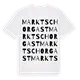 Marktschorgast ordlek t-shirt