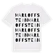Marloffstein ordlek t-shirt