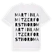 Martinlamitzer Forst Nord ordlek t-shirt
