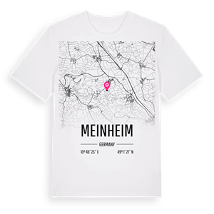 Meinheim karta t-shirt – ekologisk bomull t-shirt från Pinshirt