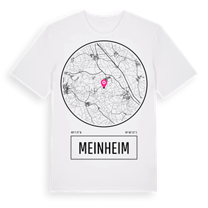 Meinheim t-shirt – ekologisk bomull t-shirt från Pinshirt
