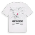 Mensengesäß karta t-shirt