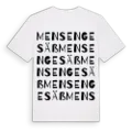 Mensengesäß ordlek t-shirt
