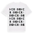 Mering ordlek t-shirt