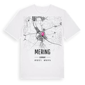 Mering karta t-shirt – ekologisk bomull t-shirt från Pinshirt