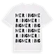 Mering ordlek t-shirt
