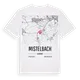 Mistelbach karta t-shirt