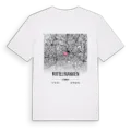 Mittelfranken karta t-shirt