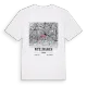 Mittelfranken karta t-shirt