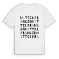 Mittelfranken ordlek t-shirt