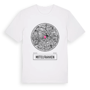 Mittelfranken t-shirt – ekologisk bomull t-shirt från Pinshirt