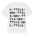 Mittelsinn ordlek t-shirt