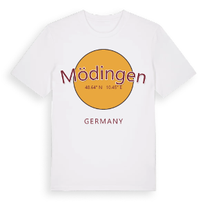 Mödingen cirkel t-shirt – ekologisk bomull t-shirt från Pinshirt