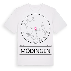 Mödingen t-shirt – ekologisk bomull t-shirt från Pinshirt