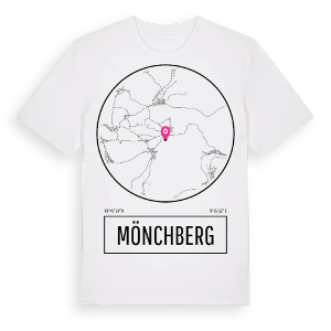 Mönchberg t-shirt – ekologisk bomull t-shirt från Pinshirt