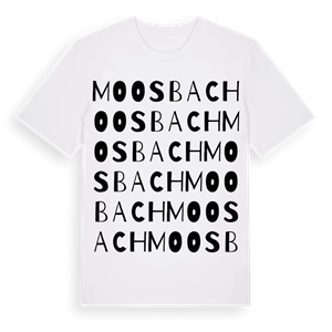 Moosbach ordlek t-shirt – ekologisk bomull t-shirt från Pinshirt