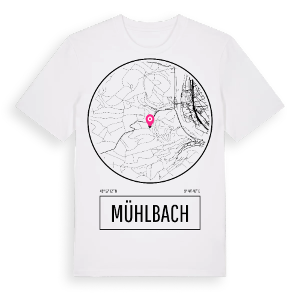 Mühlbach t-shirt – ekologisk bomull t-shirt från Pinshirt