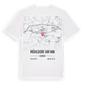 Mühldorf am Inn karta t-shirt