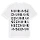 Muhr am See ordlek t-shirt