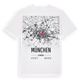 München karta t-shirt