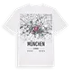München karta t-shirt