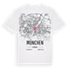 München karta t-shirt