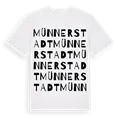 Münnerstadt ordlek t-shirt