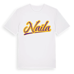 Naila baseball t-shirt – ekologisk bomull t-shirt från Pinshirt
