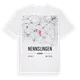 Nennslingen karta t-shirt