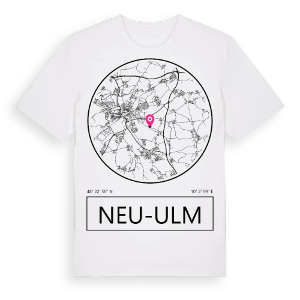 Neu-Ulm t-shirt – ekologisk bomull t-shirt från Pinshirt