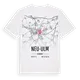 Neu-Ulm karta t-shirt