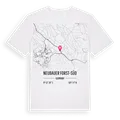 Neubauer Forst-Süd karta t-shirt