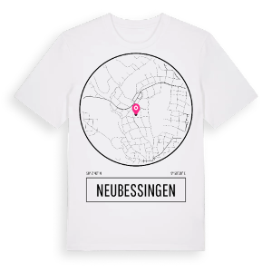 Neubessingen t-shirt – ekologisk bomull t-shirt från Pinshirt