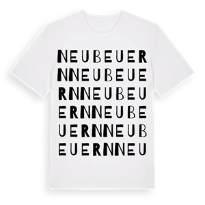 Neubeuern ordlek t-shirt – ekologisk bomull t-shirt från Pinshirt