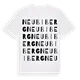 Neubiberg ordlek t-shirt