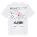 Neubiberg karta t-shirt