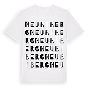 Neubiberg ordlek t-shirt – ekologisk bomull t-shirt från Pinshirt